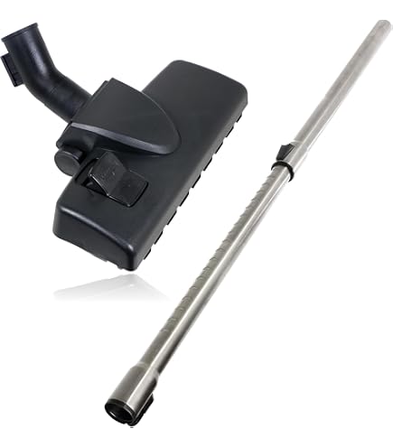 Tubo Prolunga Telescopico Per Aspirapolvere Miele C1 C2 C3 – Clip-on, Argento, Bartyspares