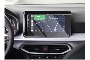 CDEFG Seat Ibiza Arona 2022 2023 2024 2025 Protector de Pantalla de Navegación de Cristal Templado de Vidrio 9,2 Pulgadas HD GPS Navegador película protegida Glass Coche Accesorios