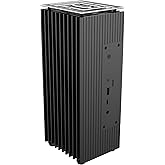 Akasa Turing A50 MKII Fanless Case for ASUS PN51 & PN50 with 5000 & 4000 Series up to AMD Ryzen 7, Passive CPU Cooling, Suppo