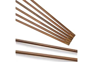 ZZYB Tiro con Arco de bambú 32 Pulgadas Ejes de Flecha para DIY Caza Diámetro de Flecha 7mm/8 mm