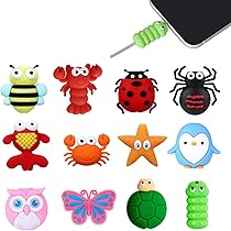 Juguta Kabel Schutz 8 Stück - Niedliche Tier-Designs Für Ladekabel