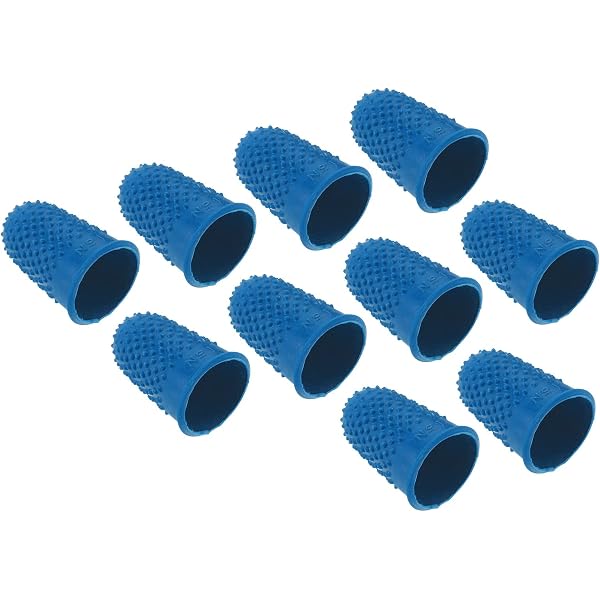 15 Doigtiers En Silicone Épais Réutilisables - Protecteurs De Doigts Avec Boîte De Rangement