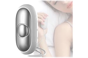 Domigard Sleep Aid Device, Anxiety Relief for Adults USB Rechargeable Microcurrent Calm Palm Sleep Instrumen, Portable Sleep Aids for Insomnia Relief, Relieve Anxiety and Stress(Silver)