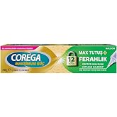 Corega Max Tutuş & Ferahlık Diş Protezi Yapıştırıcı Krem 40 g