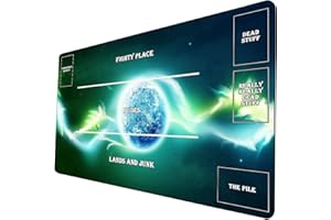 DYETEE board game starlight TCG Playmat -Starry Sky MTG Playmat - Also Great as a Mouse Pad 433 With Zones