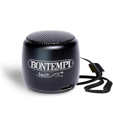 Mini Cassa Bluetooth Portatile 5.3 – Suono 360° TWS, Cordino E 4-12h Di Autonomia Per Viaggi E Sport
