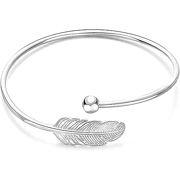 Anello Regolabile Con Piuma Fatto A Mano In Argento Sterling 925 - Foto 10