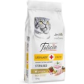 Felicia Az Tahıllı, Sterilised Tavuklu Hypoallergenic Kedi Maması, 12 kg