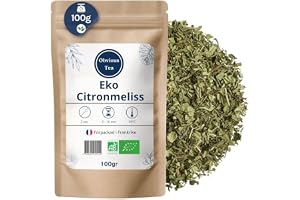 Organiska citronmelissblad - Naturlig matsmältnings- och avslappnande infusion - Melissa Officinalis L. - Ekologiskt odlad