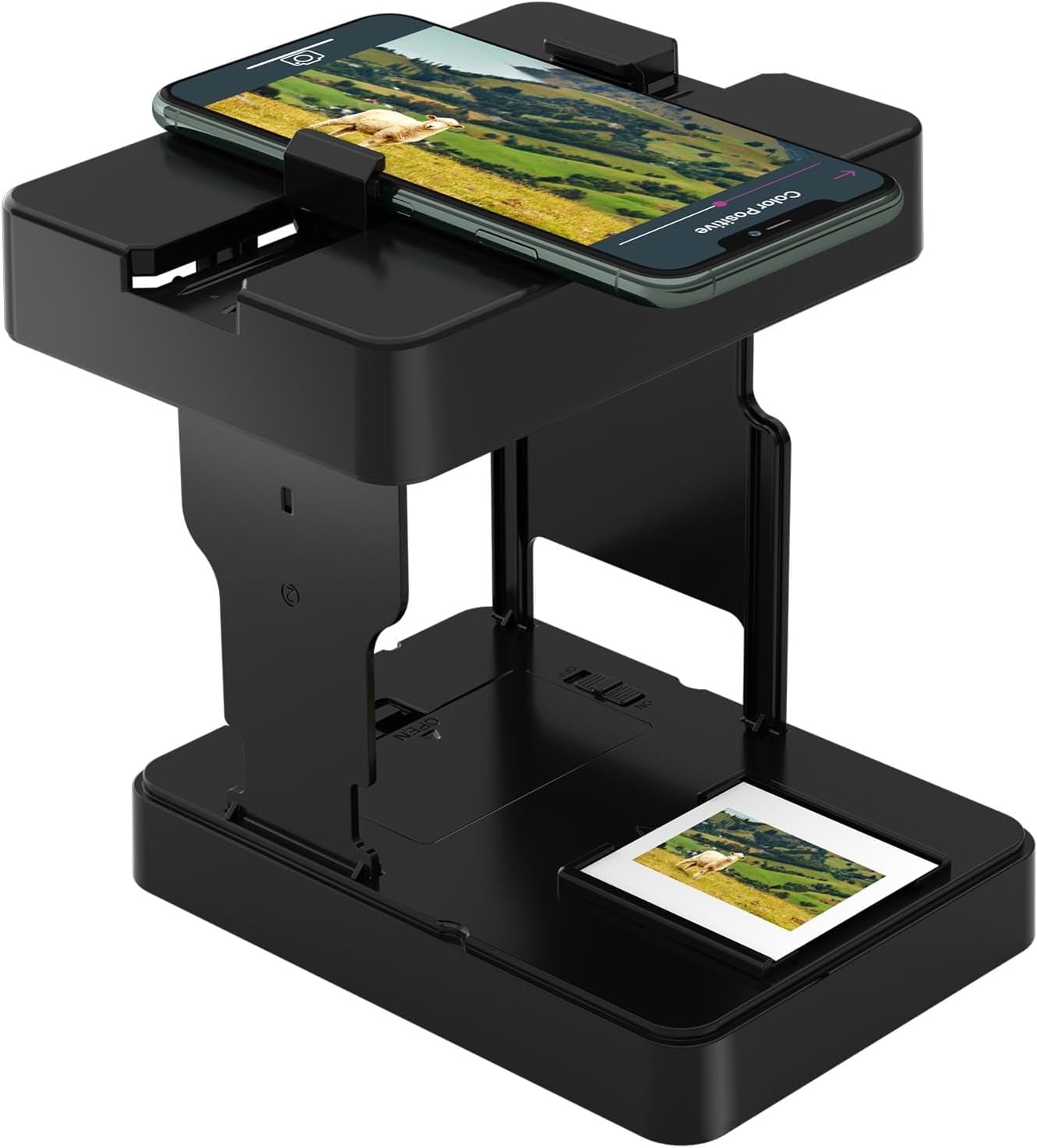 DigitConvert Slide viewer Mobile Film Scanner 35mm, Slide scanner convert 35mm slides and negatives to digital photos using Your smartphone
