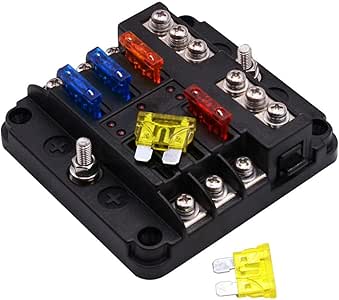 Wasserdichter Reset-Sicherungshalter 100A - Schutz Für Auto-Audio, Boote & Motorräder