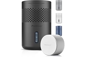 Pro Breeze Osmo Deshumidificateur d Air, Absorbeur d'Humidité – Silencieux & Réutilisable contre l’Humidité – Avec Recharge – Sans Électricité pour Maison Chambre Voiture Salle de Bain