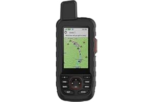 FTRONGRT Etui kompatybilne z Garmin GPSMAP 66i / Garmin GPSMAP 67i, miękki TPU, odporne na zarysowania etui ochronne, czarne