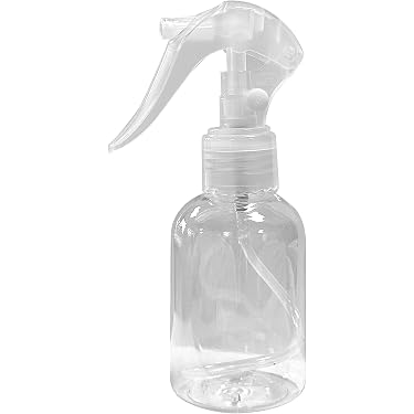 MOSINCO Sprühflaschen 6 Stück – 100 Ml, Transparent & Wiederverwendbar | Für Reise, Haushalt & Kosmetik