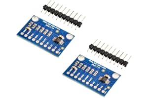 TECNOIOT 2pcs ADS1115 Module ADC Module 16Bit I2C 4-Channel ADS 1115 | 2pcs Modulo Ads1115 16 Bits ADC I2c 4 Canales Con Amplificador De Ganancia