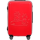 Biggdesign Cats Kırmızı Orta Boy 24" Valiz