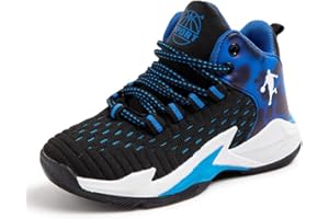TWINICE Basketballschuhe Jungen Turnschuhe Kinder Sneaker High Top Outdoor Sportschuhe Anti Skid Atmungsaktive