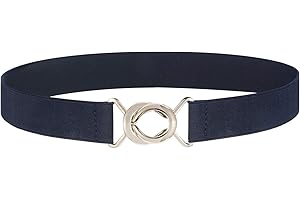 Syuer Damen Stretchy Skinny Taillengürtel Einfacher Stil Elastischer Gürtel für Jeanskleider