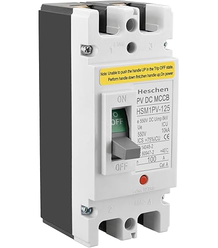 Allecto plus - Compacte stroomonderbreker 16A fotovoltaïsche DC met luchtverlies
