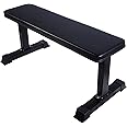 COMPASS SPORTS Flat Gym Bench Home Gym Workout Exercise Bench Press Weight Strength Training