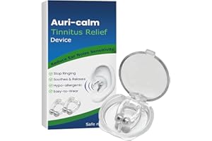 KOAHDE Reduce las Molestias en los Oídos,Clip para la Oreja para Aliviar el Tinnitus con Presión Suave,Dispositivo de Alivio de Tinnitus,Dispositivo De Alivio De Tinnitus Acupeace