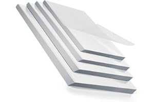 MAXDONE 50 Pezzi per Plastificazione a Caldo, Foglio di Laminazione A3 A4 A5 A6, 50 Buste per Plastificatrice Formato A3, 80 Micron Trasparente Confezione da 50 Pouches per Plastificare