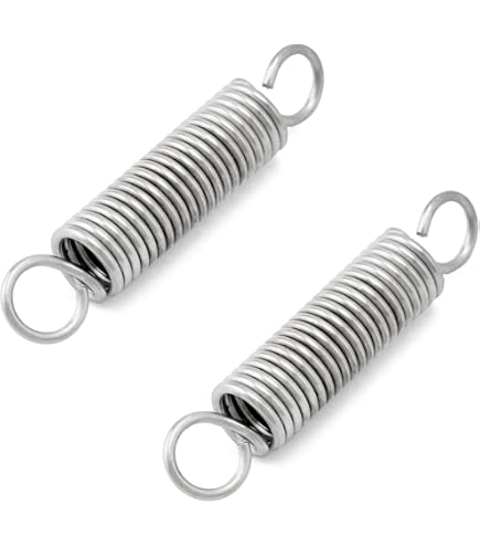 Extension Springs, 10 Pcs Tension Springs, Extended Compressed Springs, Dual Hook Heavy Duty Stainless Steel Replacement Springs For Tents, Awnings, Trampoline-2X0.47X0.06inch