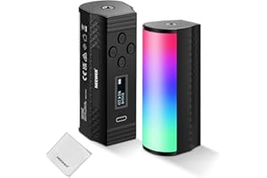 NEEWER BASICS Magnetic Handheld Light Wand, 360° RGB Mini LED Video Tube Lighting Stick, 2500mAh Battery, 2500K-8500K Dimmable, Studio Camera Photography TikTok YouTube Recording Streaming, TL96RGB