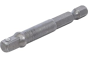 BGS 9685-1 | Adattatore per trapani | Azionamento esagonale esterno 6,3 mm (1/4") / uscita quadrato esterno 6,3 mm (1/4")