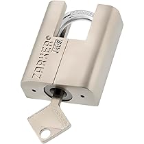 Zarker [ J45-S] 7mm Detachable Stainless Steel Shackle keyed