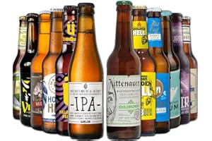 BierSelect Craft Beer Paket - 12 verschiedene Craft Beer Spezialitäten (12x0,33l) - super Geschenkidee für Craft Beer Fans zum Geburtstag, Weihnachten, Ostern oder zum Vatertag