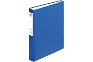 Herlitz Maks. segregator segregator A5 – 1 x mechanizm 2-pierścieniowy, wysokość wypełnienia 25 mm, niebieski