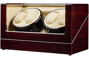 Jqueen Remontoir automatique de montres en bois