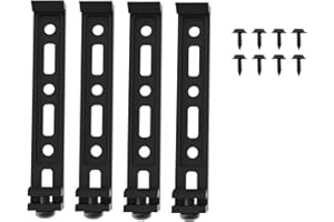 Hikig Soporte de matrícula sin marco, soporte universal para matrícula – invisible y resistente a la intemperie, soporte de matrícula ajustable y duradero para cada coche