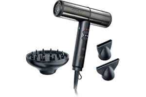 Diva Pro Styling Atmos 2 Atom | Compact Professional Lightweight Salon Dryer | Next-Gen Brushless Digital Motor