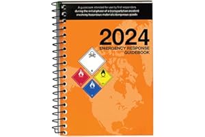 Labelmaster 2024 Emergency Response Guidebook (ERG) Spiral Bound, Full Size, Guide to Help When Responding to Transportation Emergencies Involving Hazardous Materials