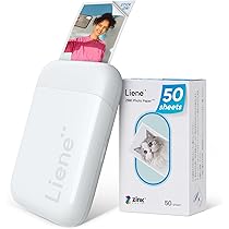 Papier Photo Lifeprint 2x3 Pouces - Autocollant - Lot De 50 - Pour Imprimantes Lifeprint