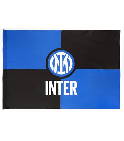 Gagliardetto Ufficiale Inter - Nuovo Logo 14x17 Cm Triangolare Nerazzurro - Foto 13