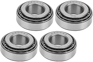 Fafeicy 4 Pezzi Cuscinetti Ruota e Cuscinetti a Rulli Conici 32004 (2007104e) per Macchine Utensili e Macchine per Fabbricazione della Carta
