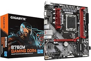 GIGABYTE B760M GAMING DDR4 Scheda Madre - Supporta CPU Intel Core di 14a Generazione, VRM Digitale a 6+2+1 Fasi, fino a 5333MHz DDR4 (OC), 2xPCIe 4.0 M.2, LAN 2.5GbE, USB 3.2 Gen1