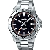 Casio MTP-VD01D-1E2VUDF Standard Men's Wristwatch, Grey, Standard