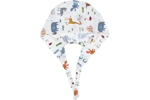 PRETYZOOM Surgical Scrub Cap Surgical Hat Cotton Adjustable Scrub Hat Doctor Nurse Cap for Women Men