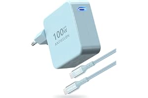 ANTWELON 100W USB C Chargeur GAN Ordinateur Portable Type C pour MacBook Pro 16 15 14 Zoll, MacBook Air, iPad Pro, Galaxy S24 S23, Dell XPS, HP, Lenovo Thinkpad Yoga, Tablet
