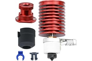 HOCENWAY Noyau chauffant en céramique CHC V6 Hotend - Buse en acier trempé 0.4 - Compatible avec Voron 0.1 2.4 DDB DDE - Remplace les pièces d'imprimante 3D Dragon Hot End