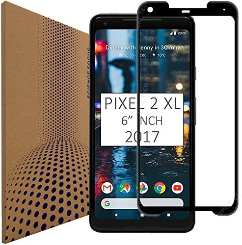[3D Bending Edge] Google Pixel 2 XL Glass Screen Protectors, VLP Anti Scratch 98% Clarity Fingerprint Resistant Tempered Glass Screen Protector for Google Pixel 2 XL (Black)