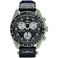 Omega x Swatch Moon Swatch Mission on Earth Speedmaster Blue and Green - New