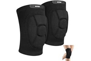 ONTYZZ Genouillere Volley Ball 1 paire Respirantes Bandage Genou Extensible Doux Genouillères pour Handball Danse