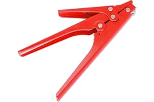 CHJIEJIE Pince de serrage et de découpe pour attaches auto-bloquantes HS-519 - Entièrement en métal - Pour attaches d'une largeur maximale 0,9 cm - #18-ZDQ