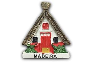 WEDARE MAGNET SOUVENIR Madeira Portugal 3D imán del refrigerador del viaje de la etiqueta engomada recuerdos, decoración del hogar y de la cocina Portugal imán del refrigerador de China