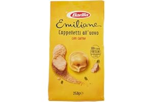 Barilla Emiliane Cappelletti all'uovo con Carne Egg Pasta with Meat 250g